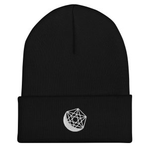 Ghostpipes X Tycho Creative /// Mooncosehedron Embroidered Beanie