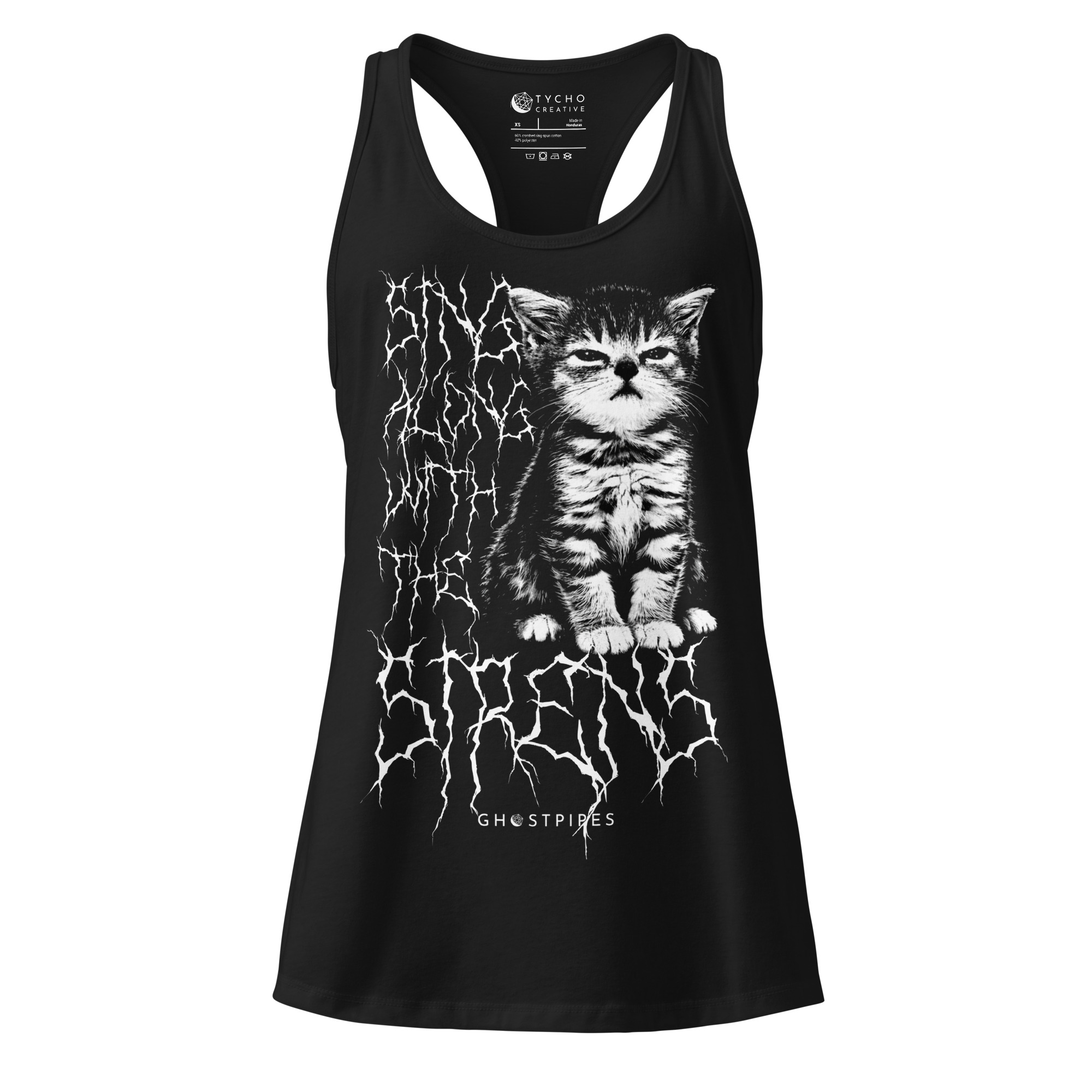 Ghostpipes /// Sirens Amgry Krimten Racerback Tank (Women's) - Image 2